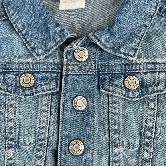 H&M baby denim jacket size 6m boy/girl - Picture 3 of 8